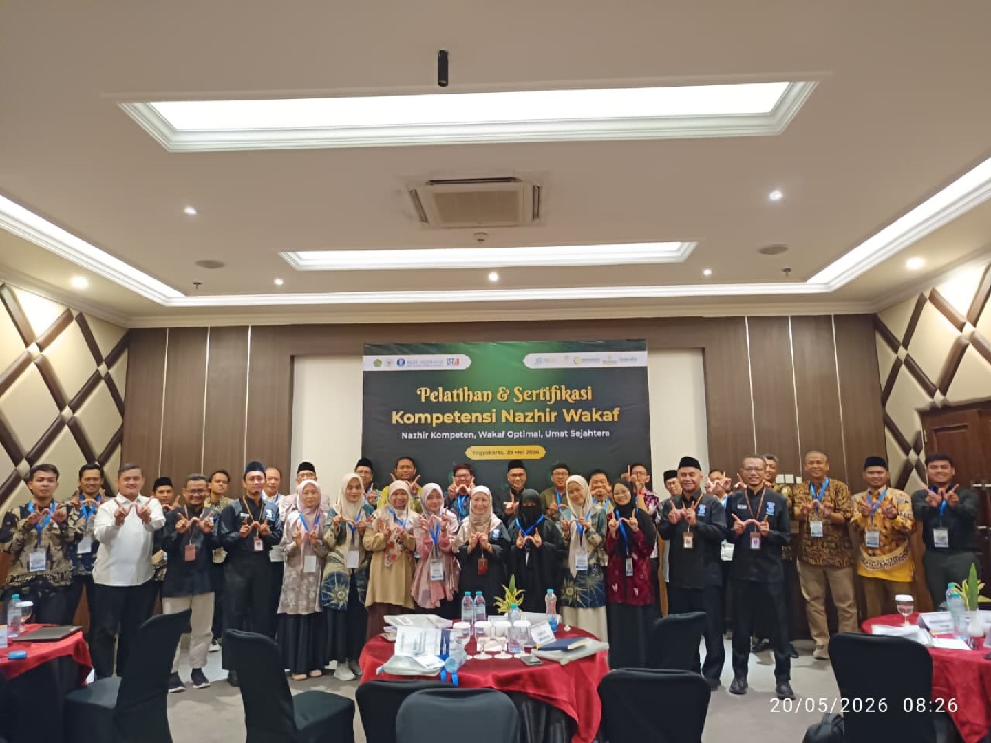 Tekad Wujudkan Nazhir Kompeten, Pengurus BWI DIY Ikuti Ujian Sertifikasi Nazhir.
